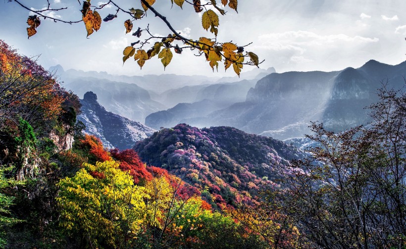 山西太行山风景图片