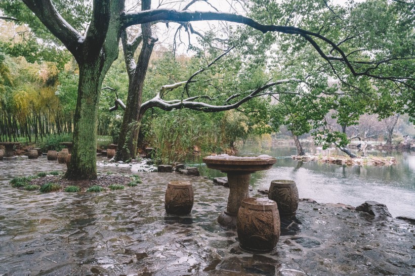 中國古典園林建筑風景圖片