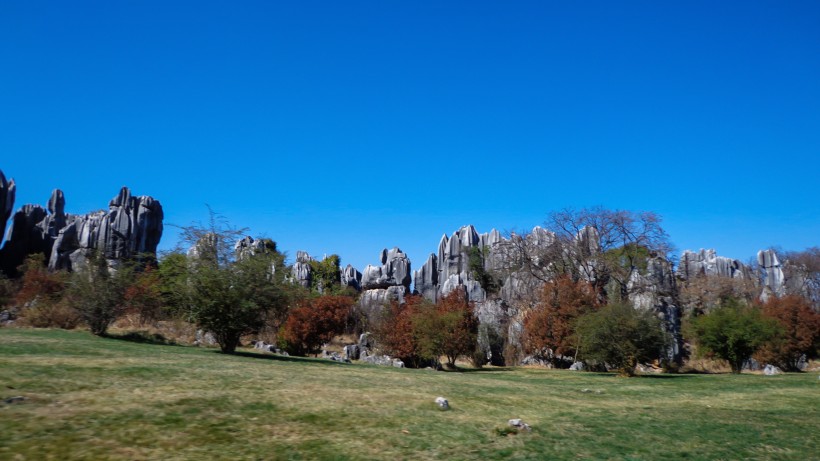 云南石林风景图片