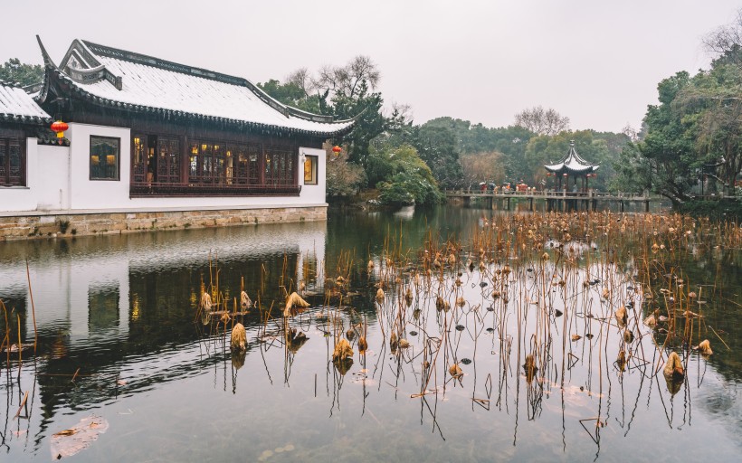 中国古典园林建筑风景图片