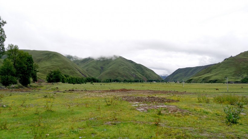 四川塔公草原風(fēng)景圖片