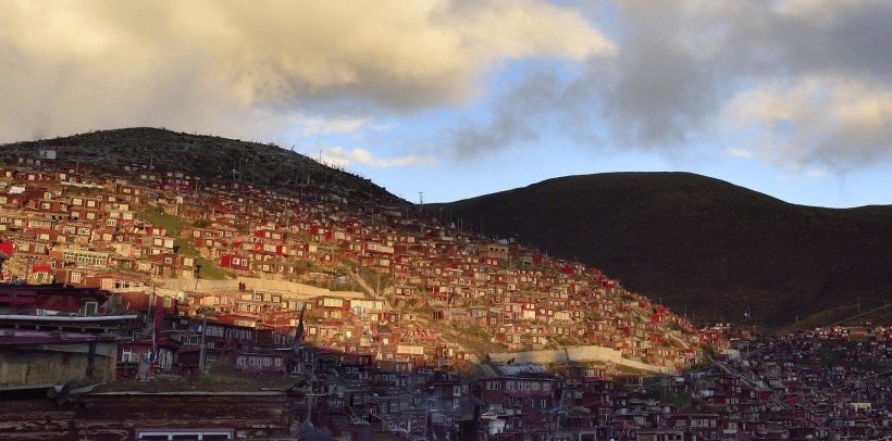 四川色达风景图片