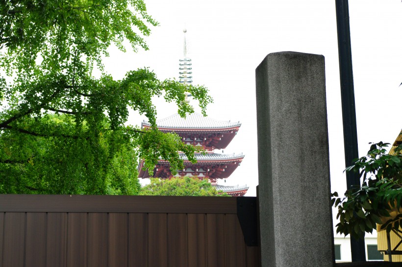 日本淺草寺的圖片