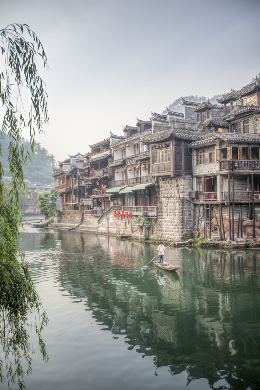 湖南湘西凤凰古城风景图片