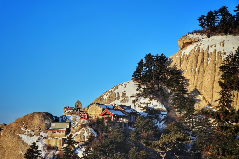 陕西华山风景图片