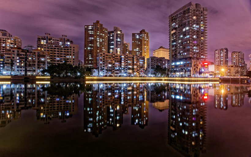 福建厦门夜景图片