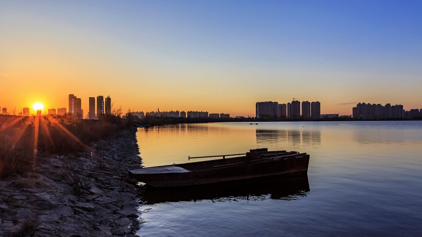 山西晉陽湖風(fēng)景圖片