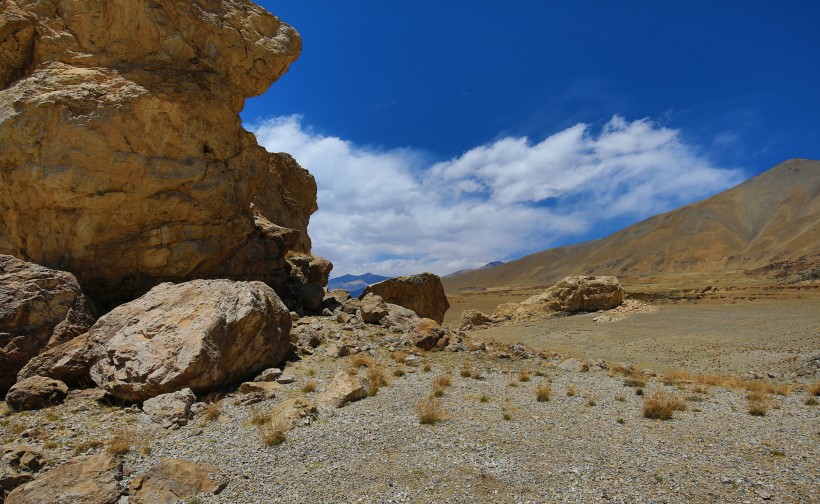 西藏象雄王国遗址风景图片