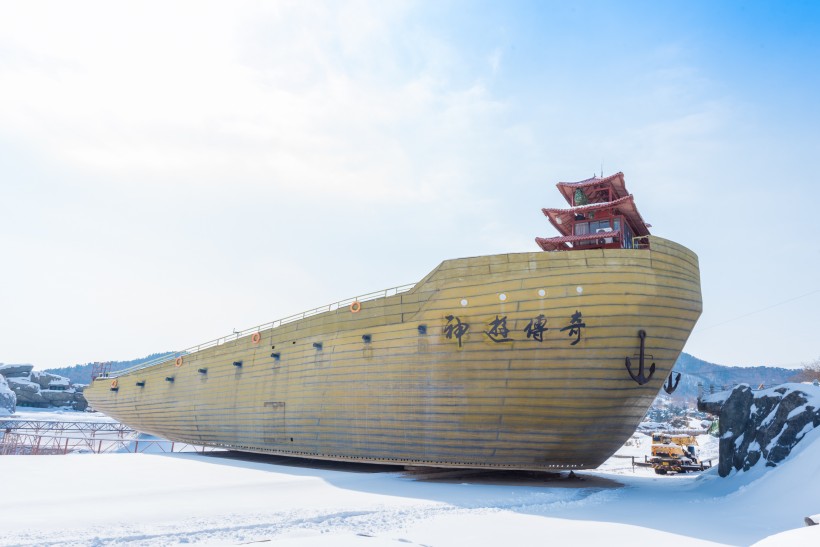 山东威海华夏城风景图片