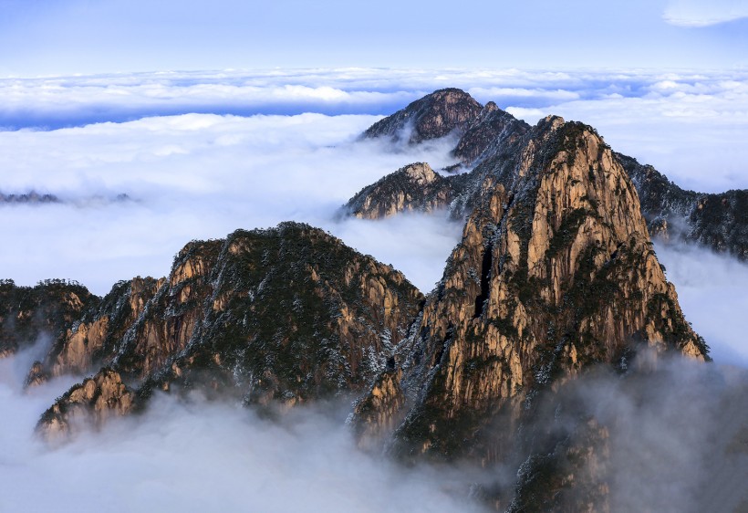 安徽黄山风景图片