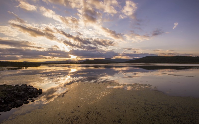 内蒙古阿尔山杜鹃湖风景图片