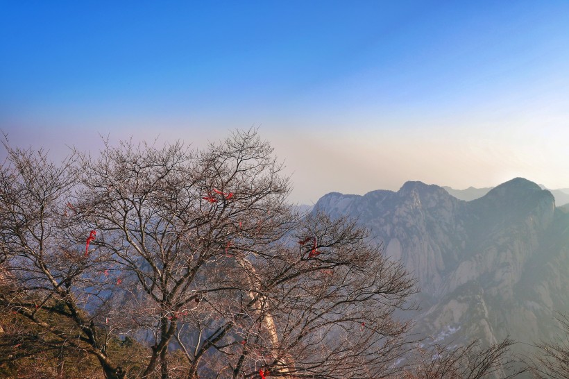 陕西华山风景图片