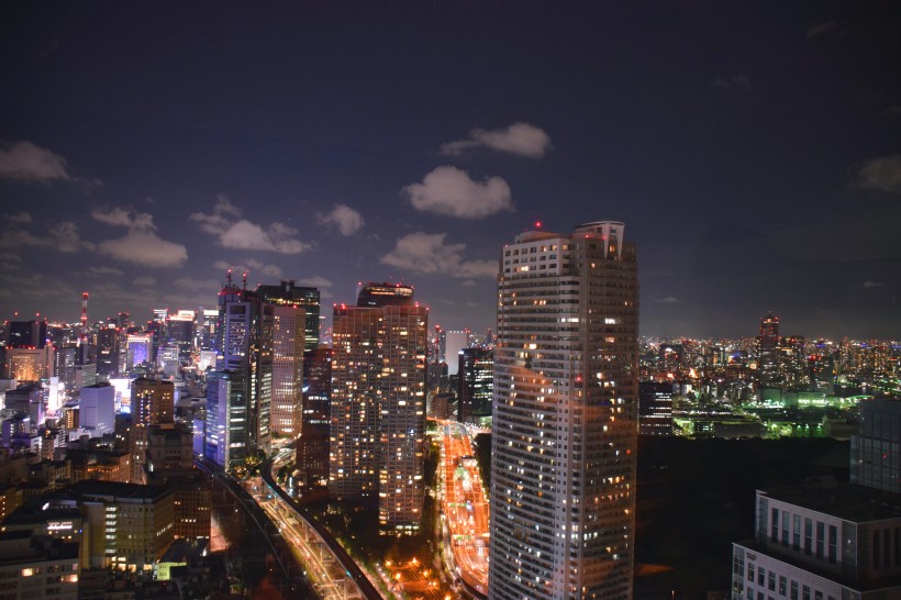 日本东京夜景图片