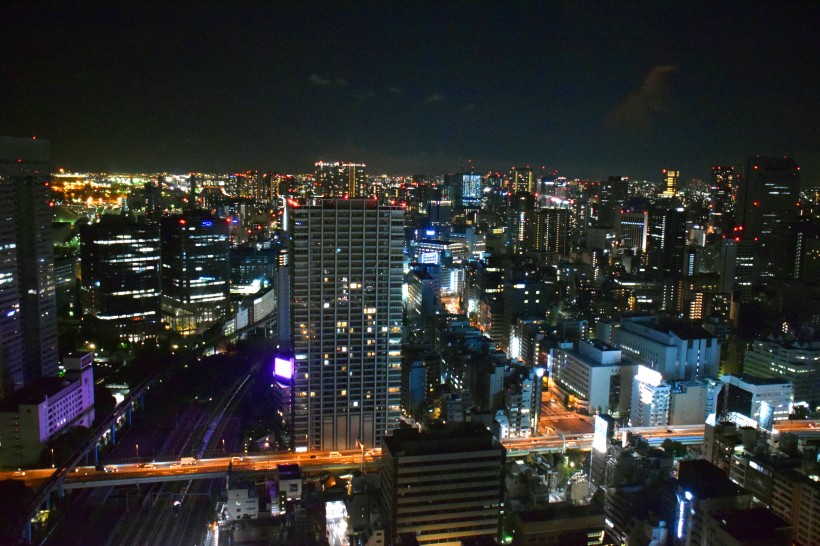 日本东京夜景图片