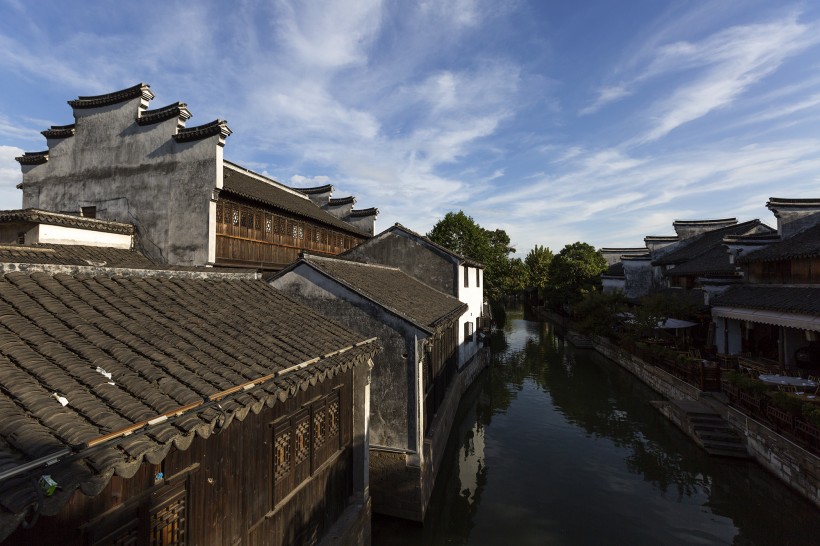 浙江湖州南浔古镇风景图片