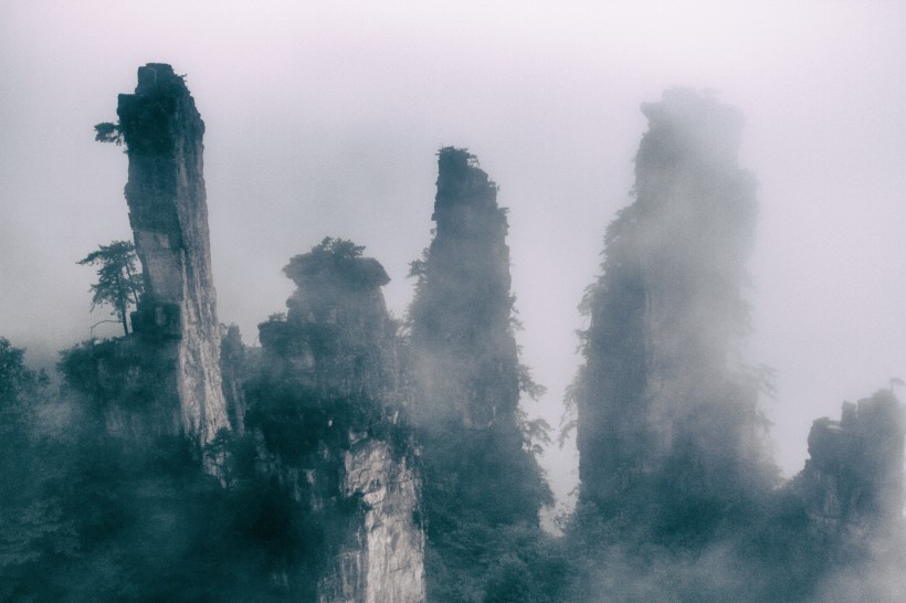 湖南张家界奇幻风景图片