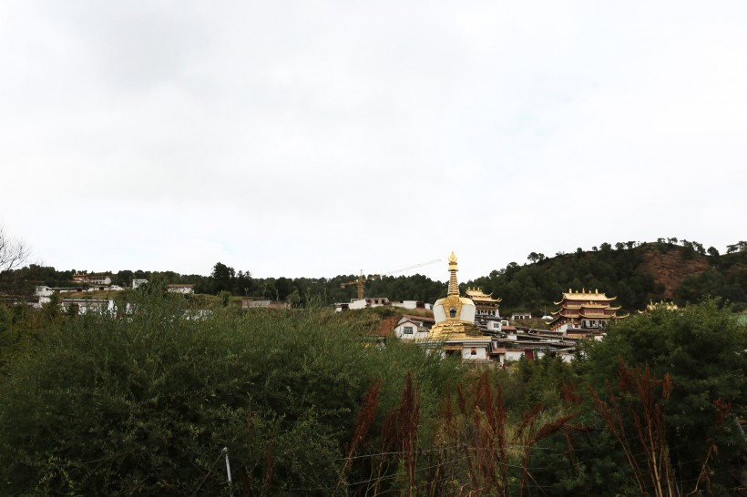 甘肃郎木寺风景图片