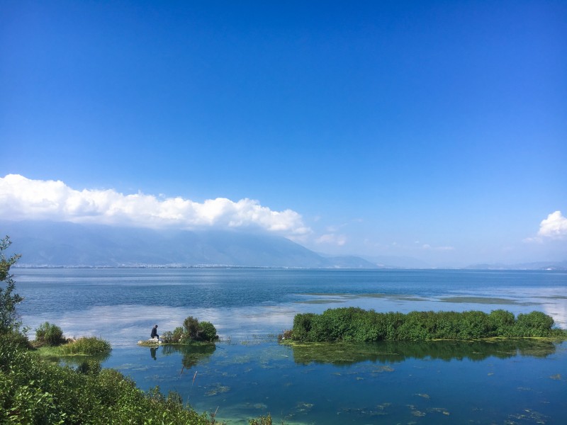 云南昆明大理洱海风景图片