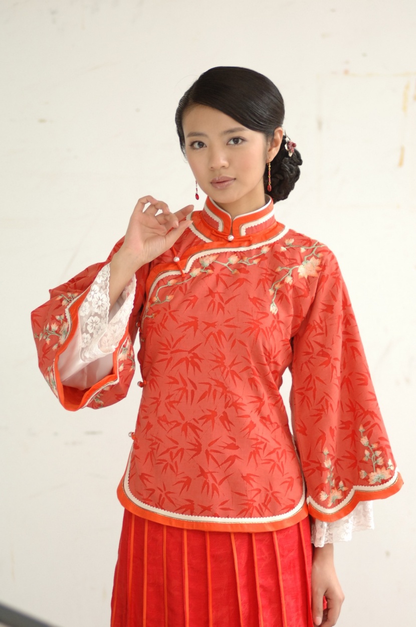 清代服饰芸娘造型图片