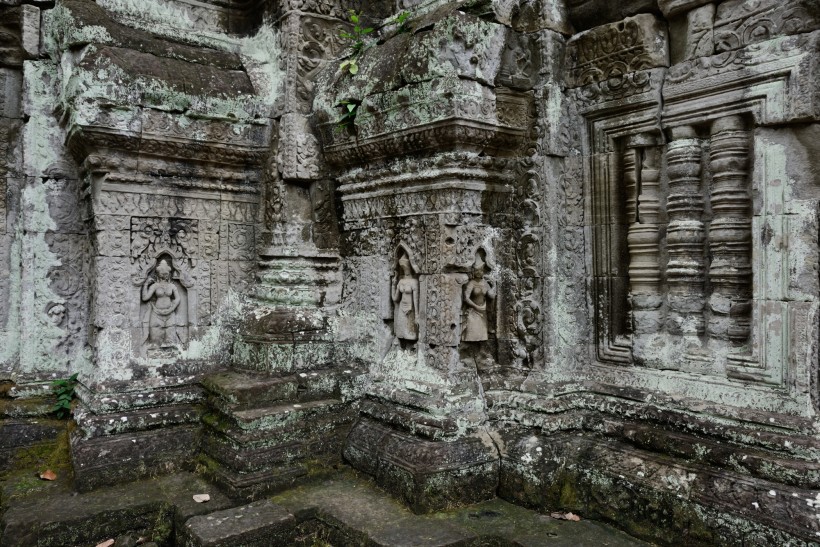 柬埔寨圣剑寺风景图片