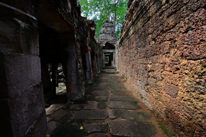 柬埔寨斑黛喀蒂寺风景图片