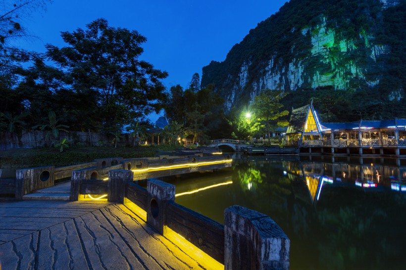 广西明仕田园风景图片