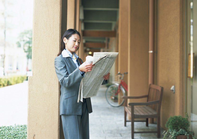 职业女性图片