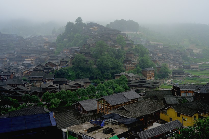 貴州西江千戶苗寨風(fēng)景圖片