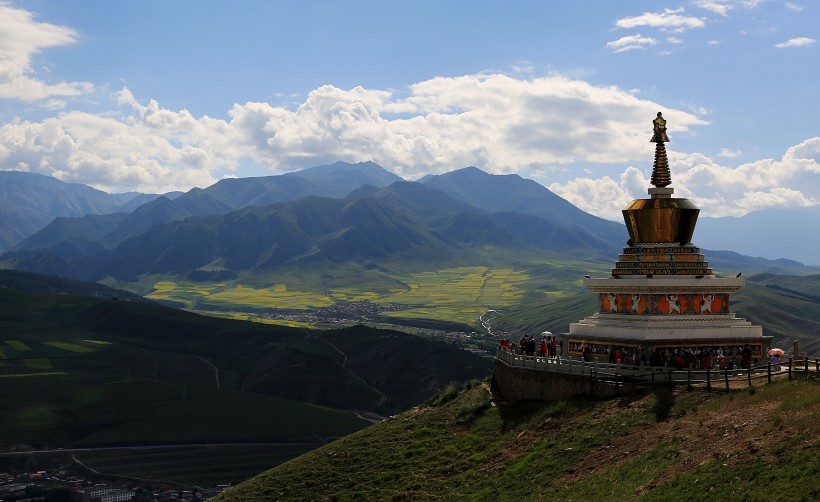 青海祁連山風(fēng)景圖片