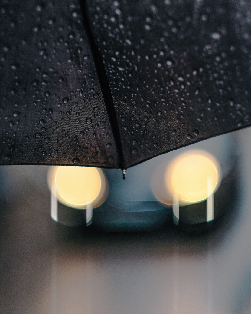 遮阳挡雨的雨伞图片