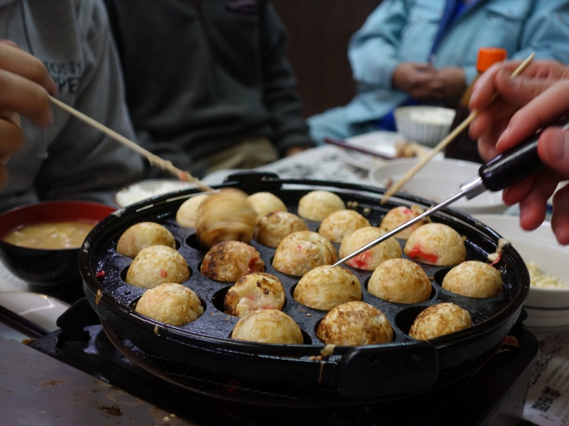 皮酥肉嫩的章魚燒圖片