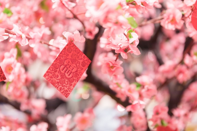 商场新年喜庆装饰图片