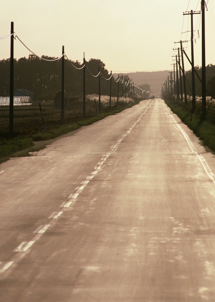 {公路远望2}婚纱背景