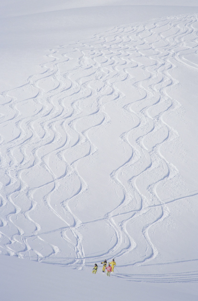 滑雪运动图片