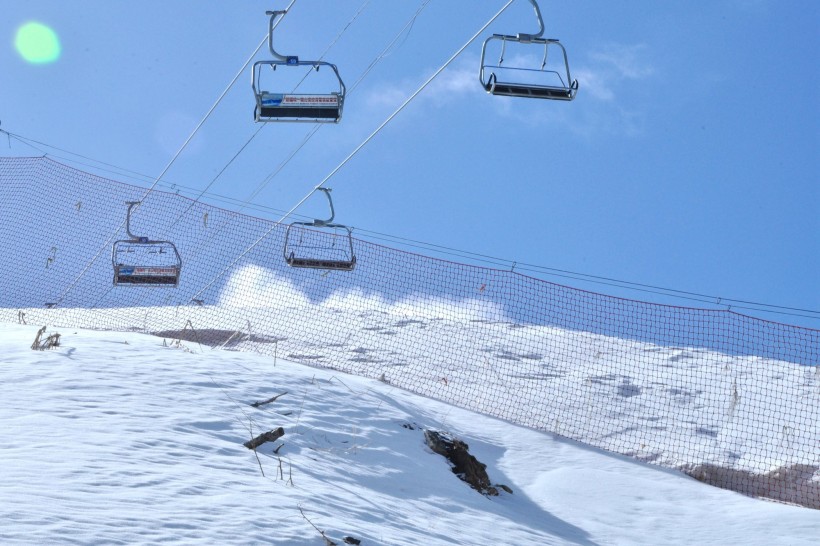 高山滑雪场图片