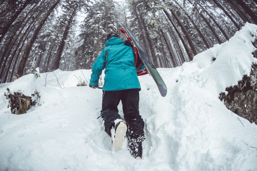 有益身心的滑雪運動圖片