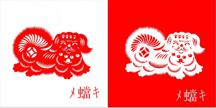 傳統(tǒng)大紅剪紙圖片