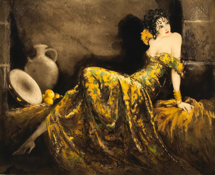 Louis Icart油画作品图片