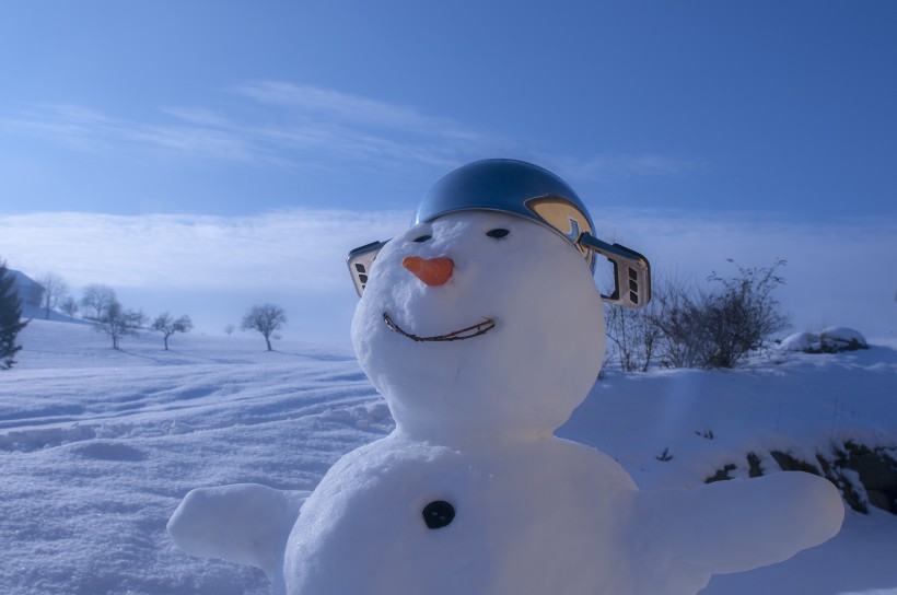 雪人图片