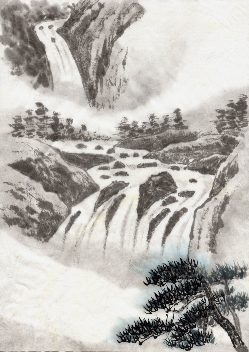 水墨風(fēng)景圖片