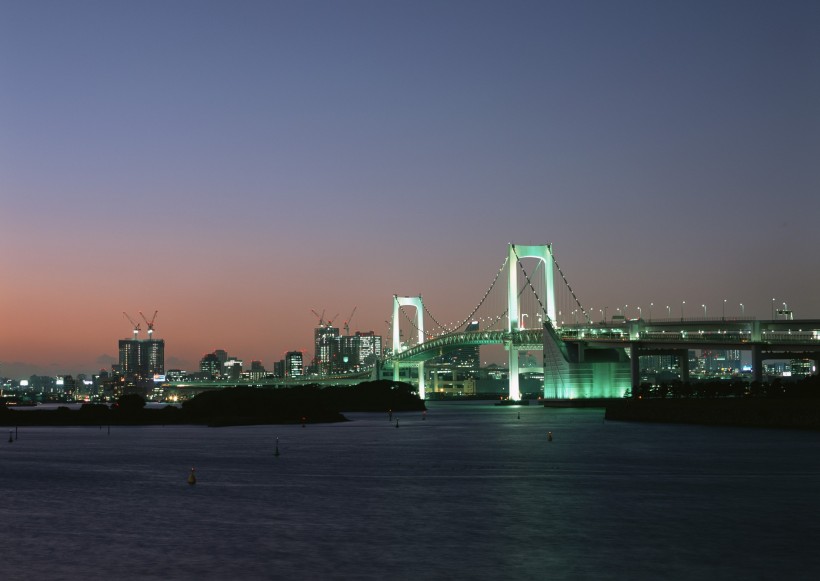 繁华都市夜景图片