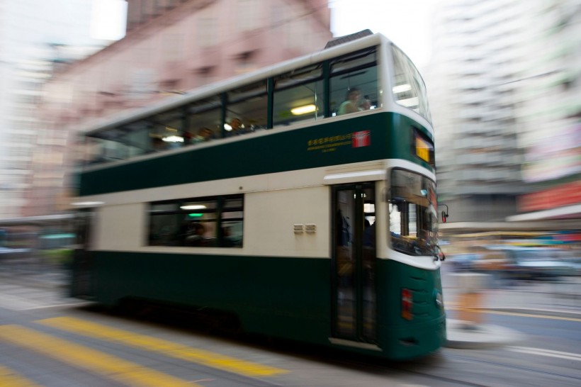 香港电车图片