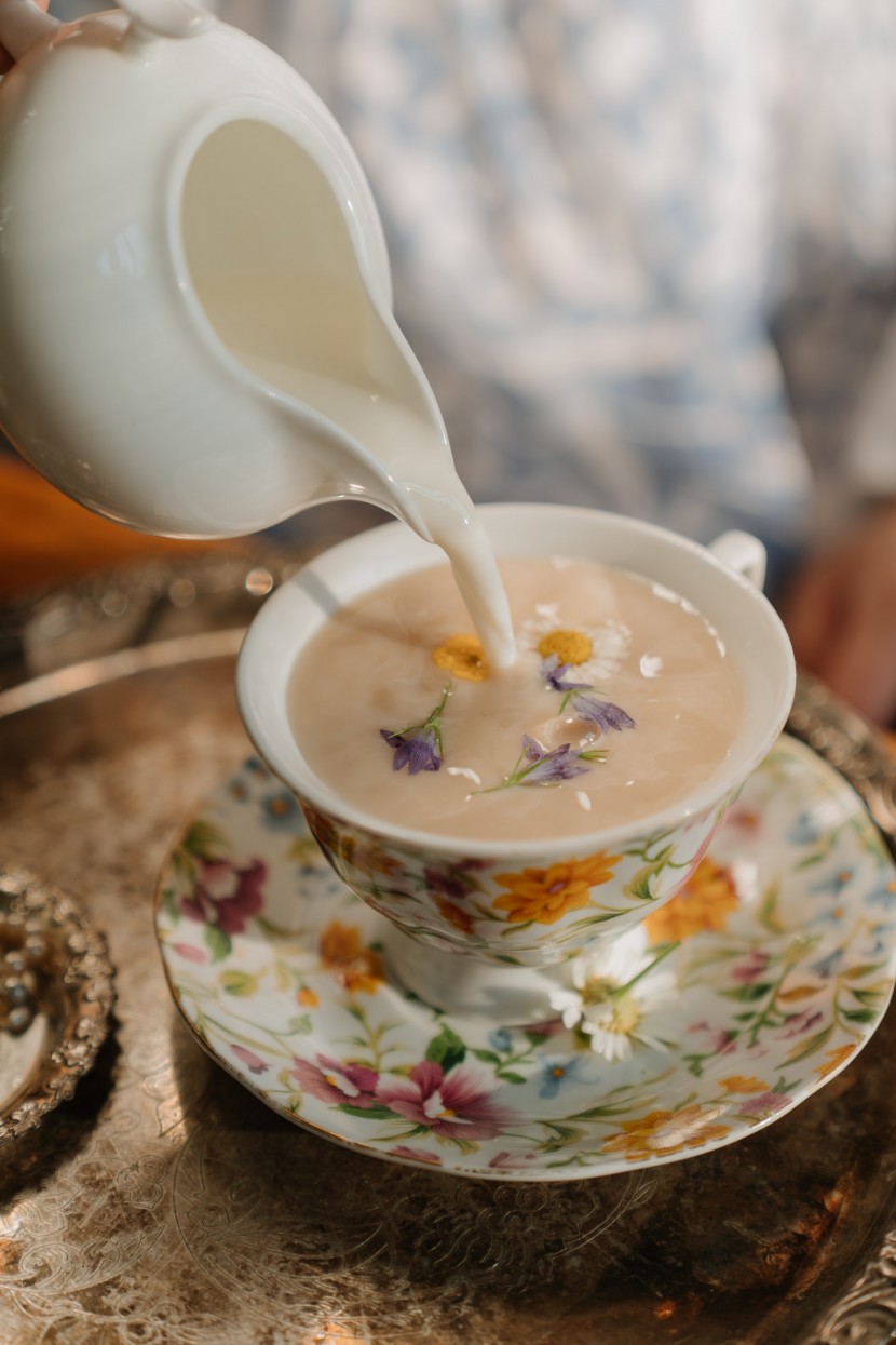 风味独特的奶茶图片