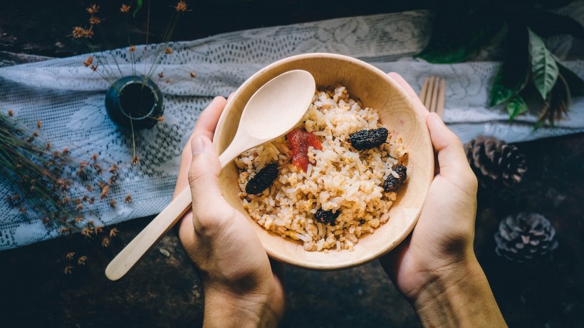 低熱量的營養(yǎng)燕麥片圖片