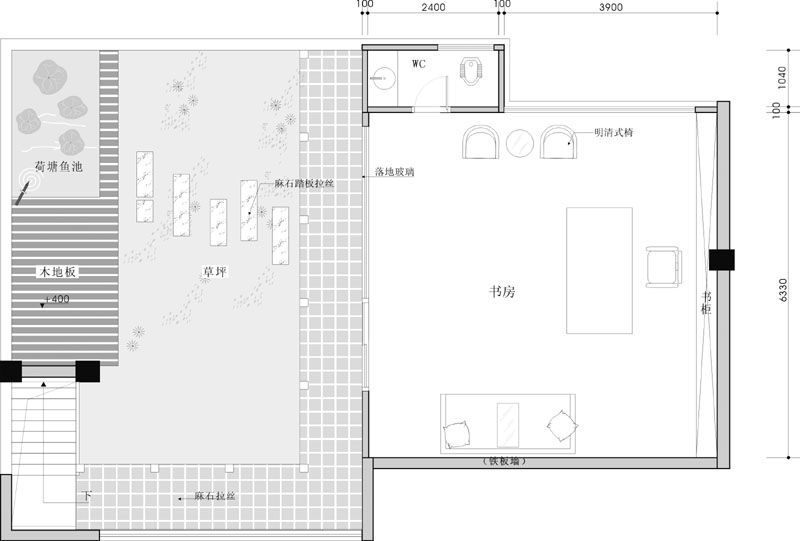 沉木书香室内设计图片