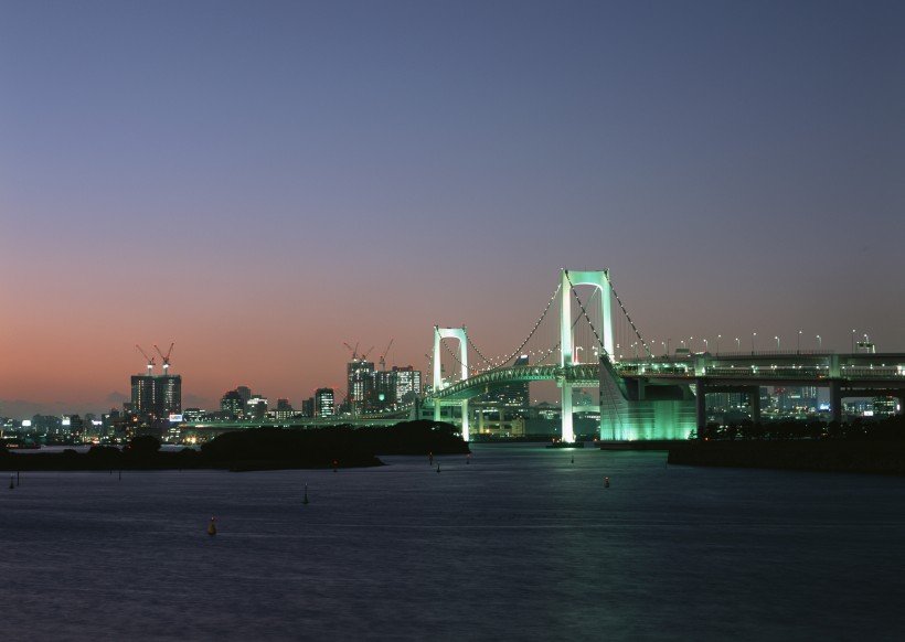 城市繁华夜景图片