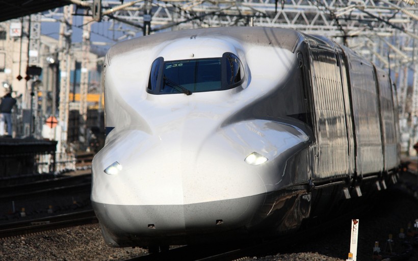 日本高速铁路图片