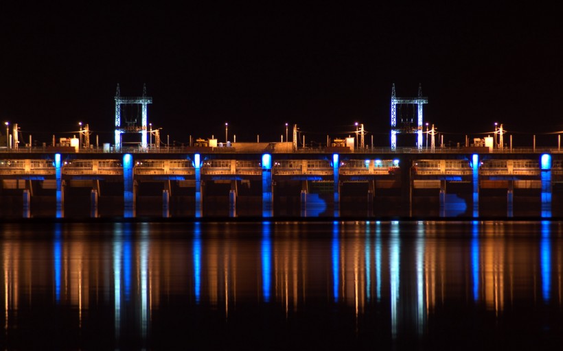 城市夜景图片