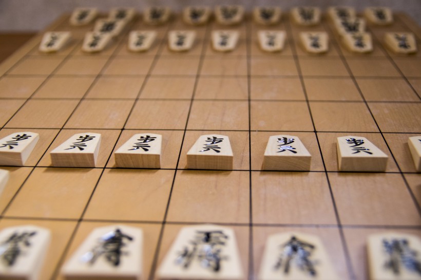 将棋棋子和棋板图片