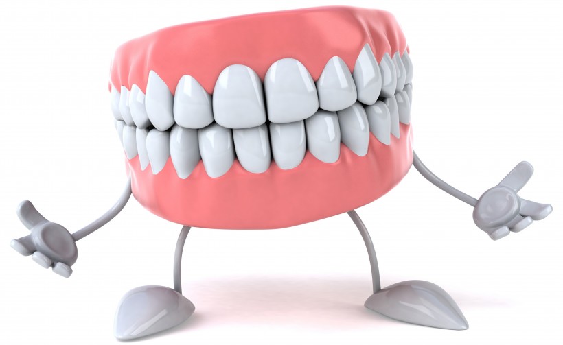牙齿与牙科工具图片
